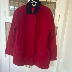 SOLD OUT Vintage Eddie Bauer Red Wool Jacket
